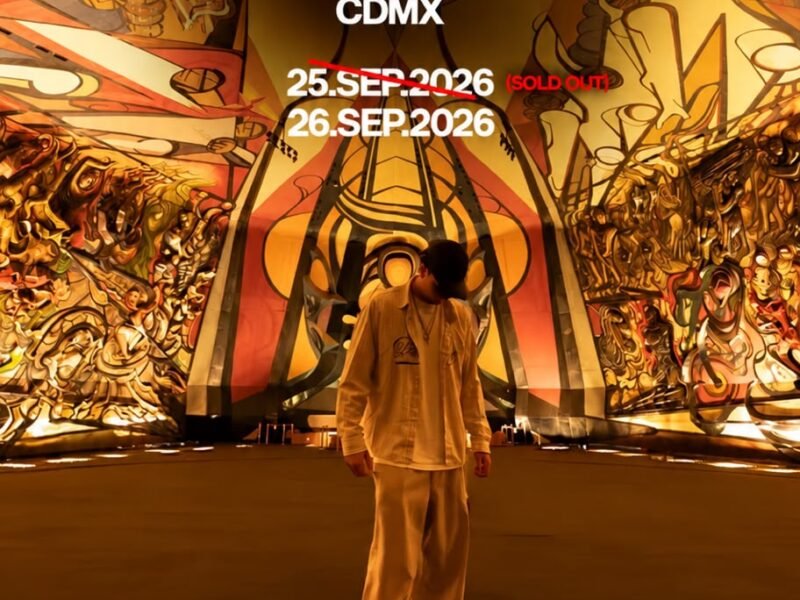 GOZAR llega al Polyforum Siqueiros: Luch lleva la música electrónica a uno de los grandes espacios culturales de CDMX